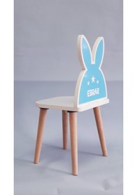 Resim Liva Ahşap Çocuk Sandalyesi Beyaz 