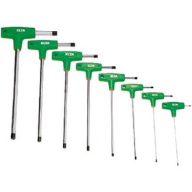 Resim Elta 4922 T Tipi 8'li Alyan Anahtar Takımı 
