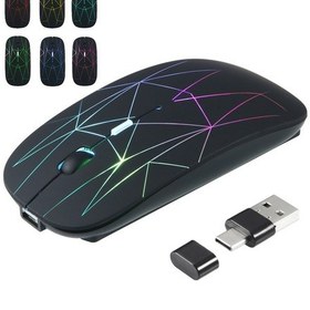 Resim Cbtx E39 2.4G RGB Kablosuz Oyun Faresi 1600 DPI 