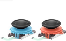 Resim Joystick (Joycon) Analog Stick V2 Sağ Sol Takım Nintendo Switch 2 NS2 ile Uyumlu 