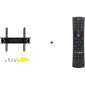 Resim HLL Teknoloji Vestel 50" Inç 12TV Sabit Duvar Askı Aparatı Vestel Kumanda Hediye! 