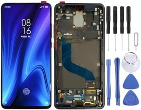 Resim Xiaomi Mi 9T Uyumlu Lcd Ekran Dokunmatik Full Çıtalı Oled Siyah 