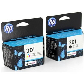 Resim Hp 301 N9J72Ae 2'Li Ch561Ee / Ch562Ee Paket Kartuş 