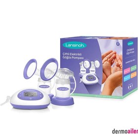 Resim Lansinoh 2 si 1 Arada Elektrikli Göğüs Pompası 
