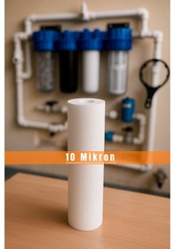 Resim WaterGold Su Arıtma Cihazı 10″(inç) 10 Mikron Sediment Filtre 