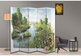 Resim Doğa Temalı Özel Tasarım Paravan Room Divider PRV1102, 180 x 180 