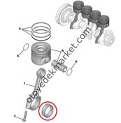 Resim Peugeot 2008 (2020-2024) 1.5 BlueHdi Kol Yatak Takımı (Orijinal) 