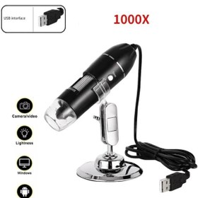 Resim Teknoartshop Dijital USB Mikroskop 1000X Zoom 