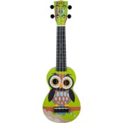 Resim Mahalo MA1WL Art Series Soprano Ukulele (Owl) 