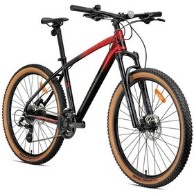 Resim Kron XC150 27,5 Jant 17K 24 Vites H.disk Dağ Bisikleti Siyah Kırmızı 