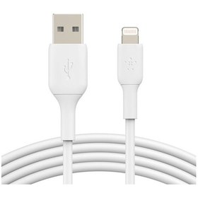 Resim Belkin Lightning Hızlı Şarj Ve Data Kablosu 1M Beyaz 