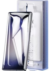 Resim Samsung Galaxy Uyumlu S25 Ultra Kolay Uygulama Aparatlı Kavisli Tam Kaplayan Ekran Koruyucu Zore Easy Body 