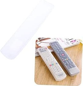 Resim UKCOCO Tv Uzaktan Kumanda Kılıfı Su Geçirmez Şeffaf Ergonomik Tasarım Ile Uzaktan Kumandanızı Koruyun 