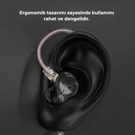 Resim Klasse Feel IEM Kulaklık, Kulak İçi Gaming In-Ear Headphone (Feel [3.5mm] [Mikrofonlu]) 