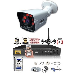 Resim Ids - 1 Kameralı 1080P Fullhd 5Mp Sony Lensli Kamera Seti - 2021 