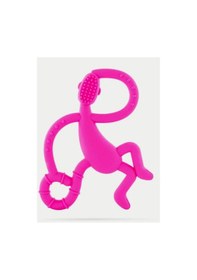 Resim Silikon Maymun Diş Kaşıyıcı Pembe 