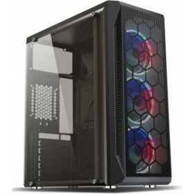 Resim HIPER ZOE 3X-FANLI GAMING MID-TOWER PC KASA 