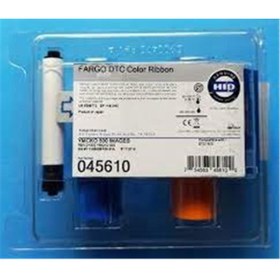 Resim TREND Fargo 045610 DTC1500 YMCk Renkli Ribbon Tek Yüze 500 Renkli Baskı 