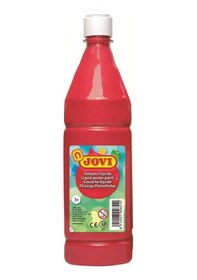 Resim Jovi 1000 ML Kırmızı Guaj Boya Hazır Sulandırılmış Guaj 