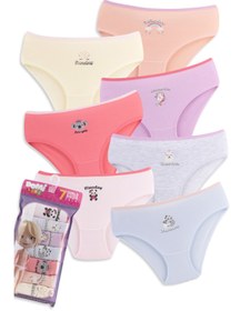 Resim kinderos Pamuklu Baskılı Kız Çocuk 7'li Slip Külot - 26M 79500 