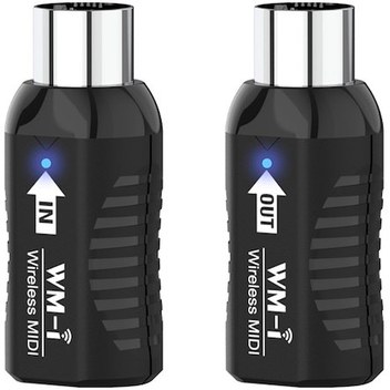 Folinda 2.4ghz Kablosuz Mıdı Alıcı/gönderici, 5ms Gecikme, 10m Menzil, 48 Saat Pil Ömrü - Mıdı Enstrüman Adaptörü Wm-i 10"