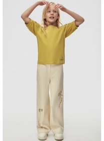Resim Nk Kids Petunia Kız Çocuk Pantolon 58355 Krem 