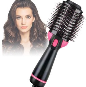 Resim Nanopro 1200w Turbo Saç Şekillendirici Ve Saç Düzleştirici Fön Tarağı Fön Makinası Xseries 