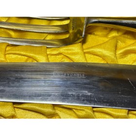 Resim 1960 Lar Fransız Katalin Saplı Servis Seti Orijinal Kutusunda 