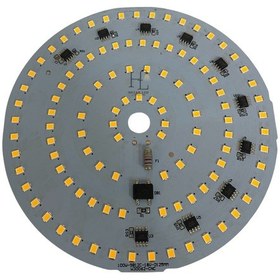 Resim 220 Volt 100 Watt Smd 2835 Ledli Hazır Projektör Ledi Gün Işığı Yuvarlak Pcb Avize Ledi 