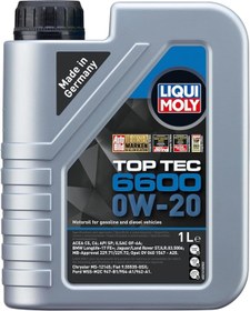 Resim Genel Markalar Moly Top Tec 6600 0W-20 1 Litre Otomotiv Bakım Ürünü 