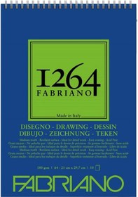 Resim Fabriano 1264 Drawing Paper Eskiz Çizim Defteri 180 G A4 50 Yp Ü 