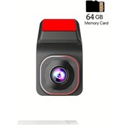 Resim Challenger Ön Arka Çift Kayıtlı 64gb Hafıza Kartlı Mini Gizli Ekranlı Araç Kamerası 