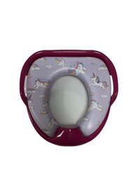 Resim Softy Jumbo Kids - Bebek / Çocuk Klozet Kapağı Adaptörü - Pembe -unicorn 