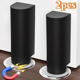 Resim 2 Adet Dayanıklı Manyetik Kapı Durdurucu Seti - Delme Olmadan Kolay Kurulum, Yapıştırıcı Arka, Kapı Çarpışmalarından Korur, Siyah, Beyaz ve Gri Renklerde Mevcut, Benzersiz Bir Tasarım İçerir ve Güçlü Bir Şekilde Sabitlenebilir, Kapının Altında Kapı Durdurucu, Kapının Altında Kapı Durdurucu, Kapının Altında Kapı Durdurucu, Kapı Durdurucu Ağırlığı, Delme Olmadan Kapı Durdurucu, Kapı Durdurucu, Manyetik Kapı Durdurucu, Kapı Durdurucu, Zemin Kapı Durdurucu 