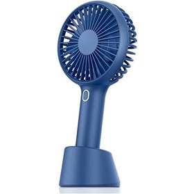 Resim H900 Taşınabilir Şarjlı USB Mavi Mini Fan 