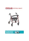 Resim Poylin P580 Rolatör Yürüteç Walker 