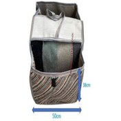 Resim Heybe Büyük 2 Gözlü Halı Heybe Motosiklet Scooter - Cg-cub Uyumlu 50cmx38cmx95cm Erpilsan Elektronik Renkli 