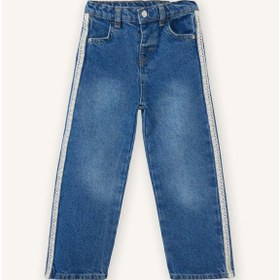 Resim Defacto Culotte Jean Pantolon Kız Bebek G8158a526spnm28 Mavi-nm28 