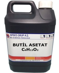 Resim APEKS Butil Asetat - C6h12o2 - 5 Lt 