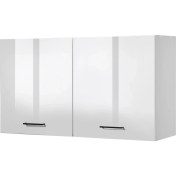 Resim T Designo Ayaz Mutfak Üst Modül Çok Amaçlı Dolap 120 cm Beyaz 
