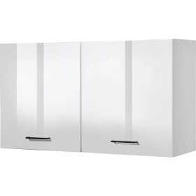 Resim T Designo Ayaz Mutfak Üst Modül Çok Amaçlı Dolap 120 cm Beyaz 