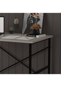 Resim Metal Çalışma Masası-metalçm02-kül Gri Kül Gri 