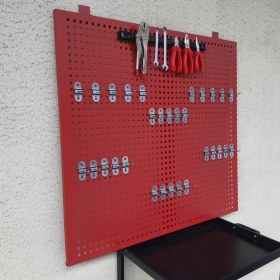 Resim Vıktec 1 Metre Delikli Metal Takım Asma Panosu 