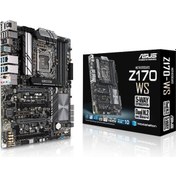 Resim Asus Z170-WS Intel Z170 3733 MHz (OC) DDR4 Soket 1151 ATX Anakart 
