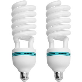 Resim Xindoker 5500k Renk Sıcaklığı, 135w Güç, Ac 220v 240v Güç Kaynağı, 2 Adet Spiral Ampul İçeren Paket 