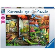 Resim Ravensburger 1000 Parça Puzzle Japon Bahçesi 174973 