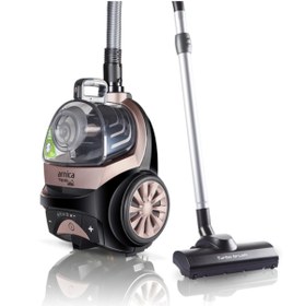 Resim Arnica Tesla Premium Toz Torbasız Süpürge Ve 8 Adet Silpak Mikrofiber Bez Temizlik Seti 