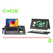 Resim CEPCASE Çok Fonksiyonlu Stand Macbook-laptop-tablet-telefon-airpods-dokunmatik Kalem-akıllı Saat Standı 