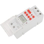 Resim Tenfowee 12v Dc 30a Zamanlayıcı Anahtar, 7 Günlük Programlama, Lcd Ekran, Geri Sayım Ve Dın Ray Montajı İle Ev Kullanıma Uygun 