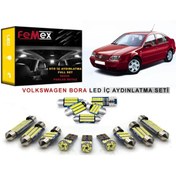 Resim FEMEX Volkswagen Bora Araçlar Için Led Iç Aydınlatma Ampul Seti Parlak Beyaz 